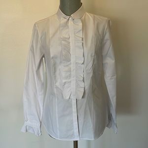 Brooks Brothers ruffle tuxedo shirt